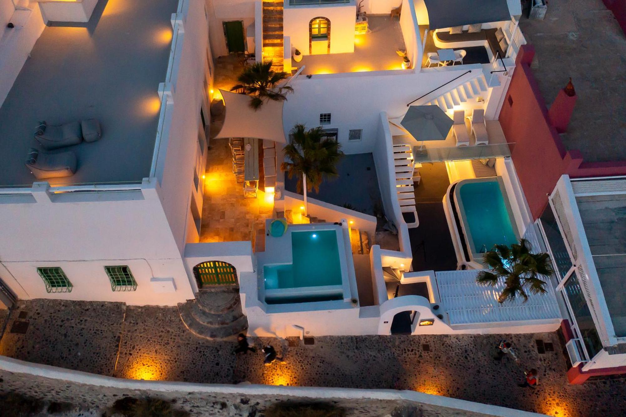 Opera Mansion Santorini Villa Fira  Exterior foto